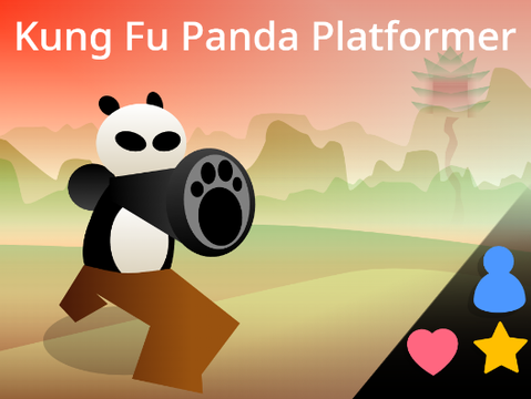 Kung Fu Panda Platformer