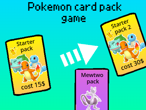 Pokemon Card Pack Game